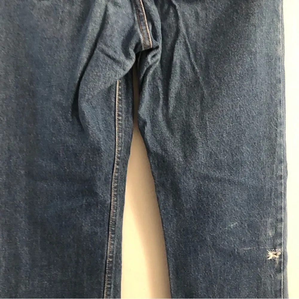 Vintage Levi’s 509 orange tag medium blue wash denim jeans size 33x31
